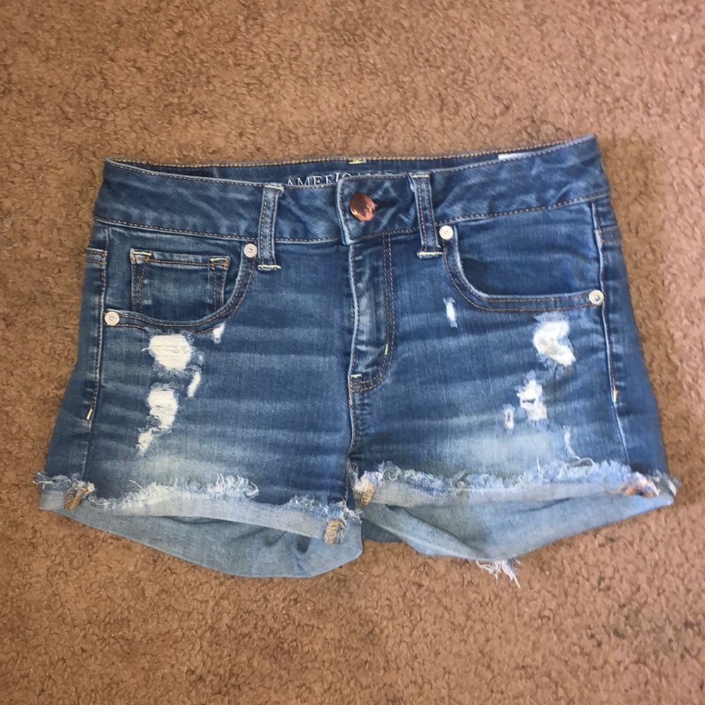 American eagle jean shorts